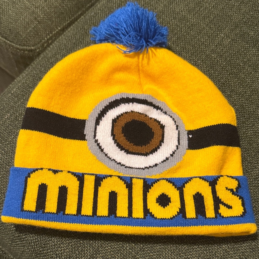 Minions Yellow and Blue Beanie